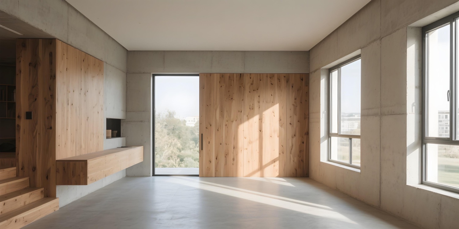 Heller Innenausbau mit Holzvertäfelung – Kleinreparaturen und Trockenbau